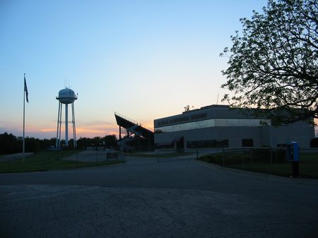 Michigan International Speedway - Grandstand And Water Tower (newer photo)